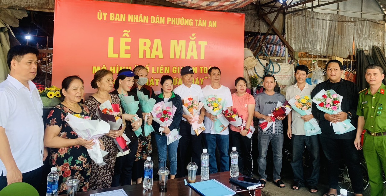  UBND phường Tân An tổ chức Chương trình “Tổ liên gia an toàn  PCCC” tại Tổ dân phố 2 