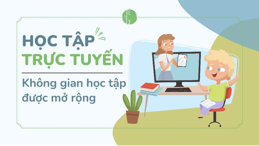 HỌC TẬP TRỰC TUYẾN - KHÔNG GIAN HỌC TẬP ĐƯỢC MỞ RỘNG