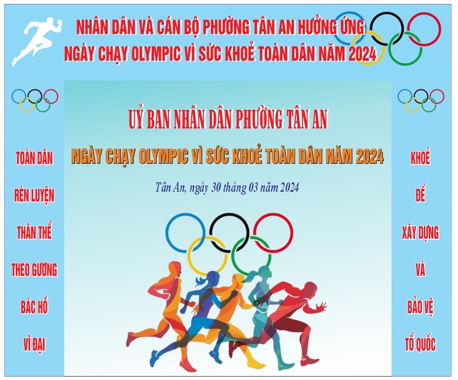 PHÁT ĐỘNG NGÀY CHẠY OLYMPIC VÌ SỨC KHỎE TOÀN DÂN NĂM 2024